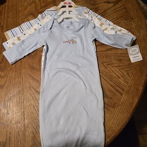 Luvable Friends Blue and White Sleep Sacks